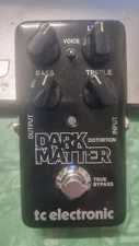 TC Electronic Dark Matter Distortion Floor Effects Pedal Never Used
