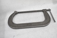 WRIGHT NUMBER 40 FORGED STEEL HEAVY DUTY 10" INCH C-CLAMP, MADE IN USA