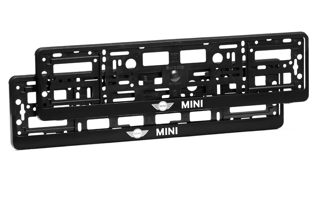 2 x MINI Euro License Plate Frame eBay