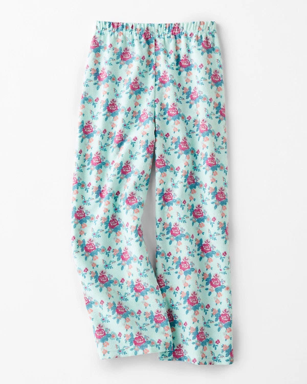 $69 Garnet Hill kid Rose flannel pajama set ChristBimas Gift Holiday Disney . - Image 2 of 4