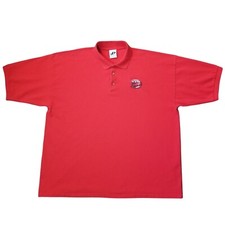 Vintage Minnesota Twins Logo Polo Shirt Mens Size 2XL 100% Cotton Dynasty Tag 