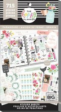 The Happy Planner Farmhouse Sticker Book 715 Pieces New Classic Value Pack MAMBI