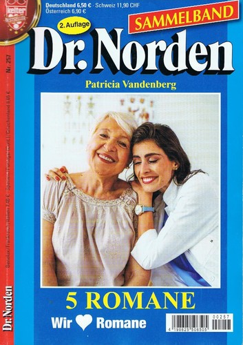 Dr. Norden Nr. 257 / Patricia Vandenberg - 5 Stück Romane in einer Ausgabe