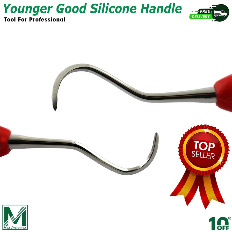 Силиконовая ручка стоматологические пародонтальные кюретки серп скалер средство для удаления зубного камня налет - Изображение 4 из 4
