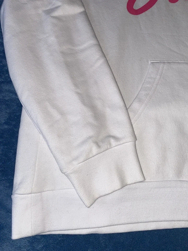 Sudadera con capucha Alternative Savvy con bolsillo frontal para hombre talla XL blanca Foto 4 de 4