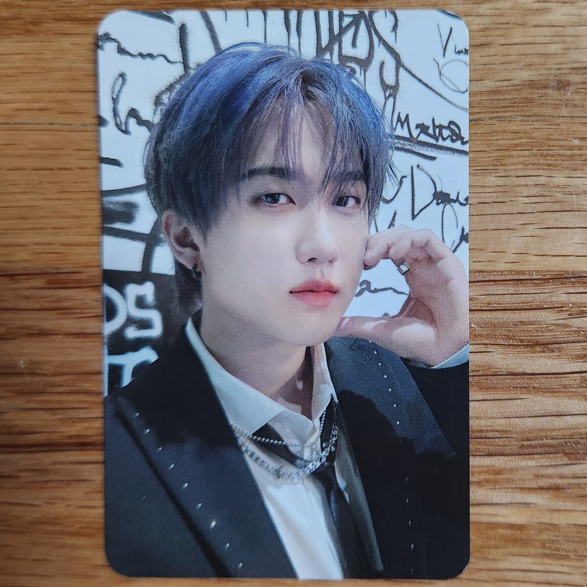 Changbin DominATE World Tour Seoul MD Hair Clip Photocard Stray