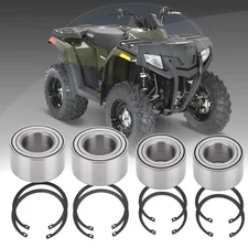Front & Rear Wheel Bearing kit for Polaris Sportsman 400 450 500 570 600 700 800