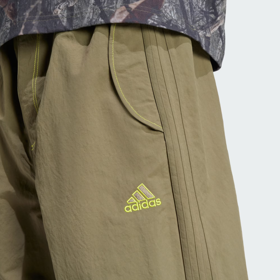 ★人気★ adidas originals Parachute TRACK Pants Vintage 90s Adidas Track Pants Mens XL Blue Lined Parachute
