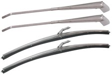 1961 1962 1963 1964 1965 1966 Ford Truck Wiper Arms Blades Kit 61f-175267 1961 1962 1963 1964 1965 1966 Ford Truck Wiper Arms Blades Kit 61f-175267