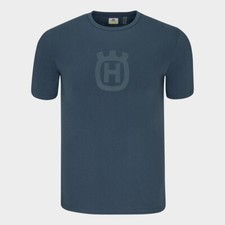 HUSQVARNA AUTHENTIC T-SHIRT - NAVY - SIZE LARGE - 3HS250021104