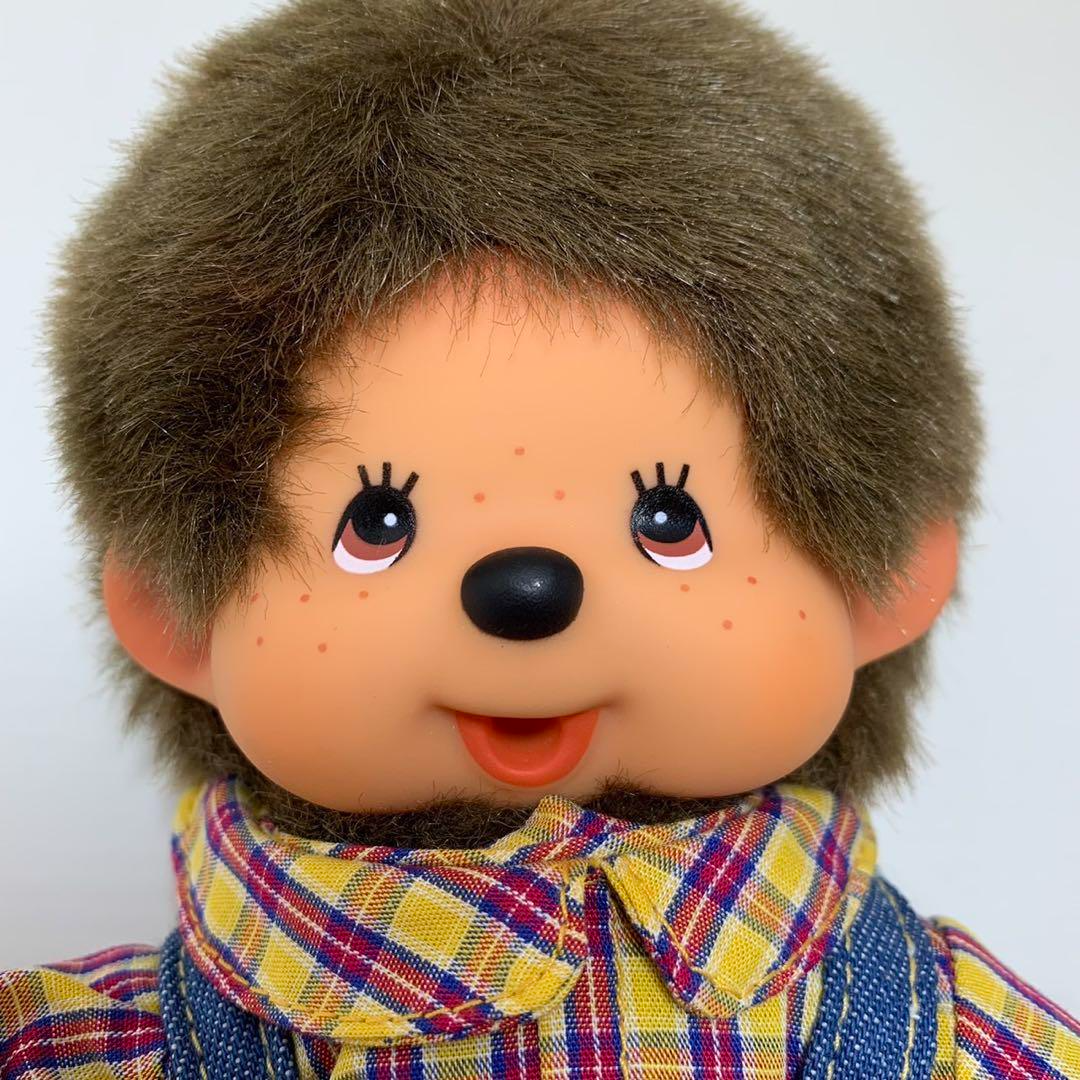 KIKI Monchhichi 2006 French Edition Boy in Overalls Super
