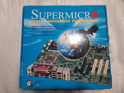 Supermicro MBD X7SPA-H  Mini ITX Motherboard Intel Atom D510 w/ I/O Shield