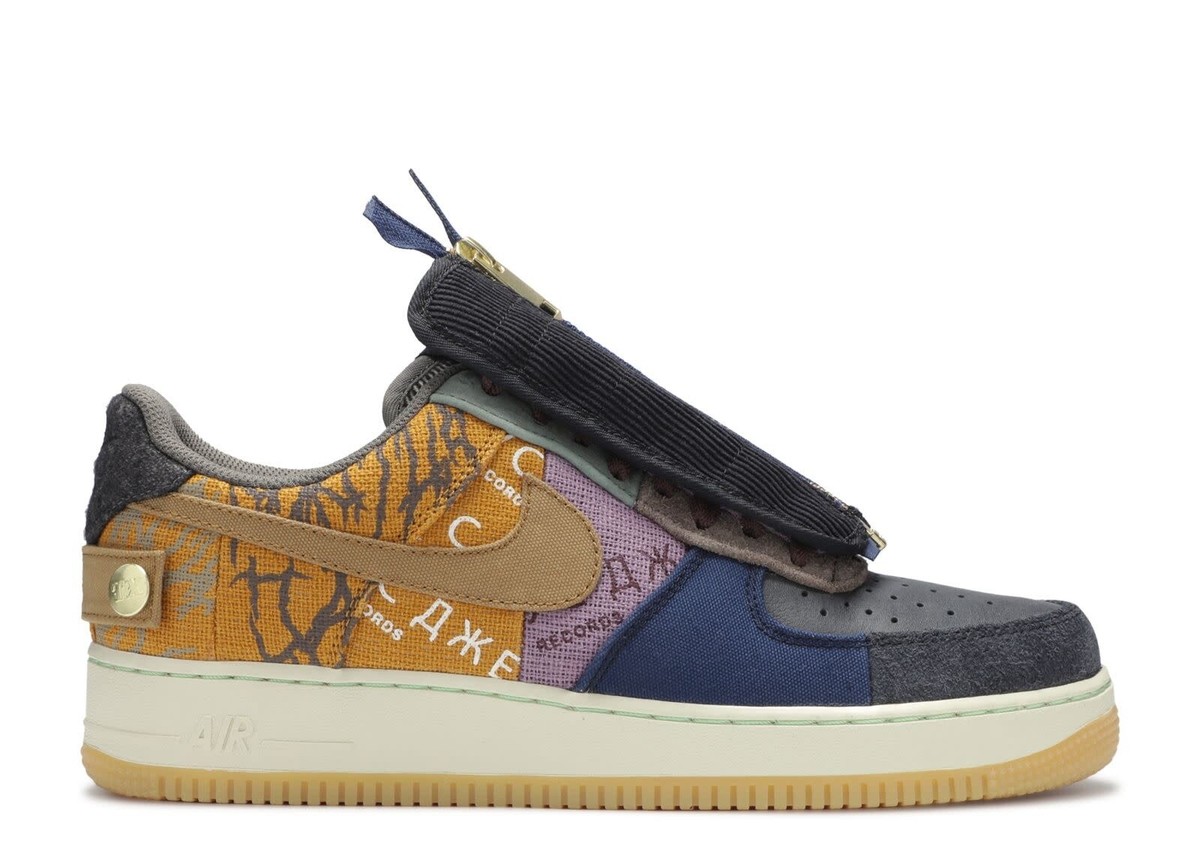 Size 4 - Nike Air Force 1 Low x Travis Scott Cactus Jack for sale 