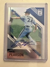 2021 Panini Chronicles Elite auto rc NATE PEARSON! Toronto Blue Jays
