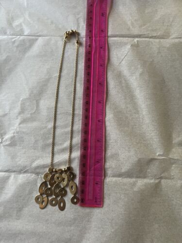 Rare Bvlgari Bulgari LUCEA 18k Yellow Gold Multi-Dangle Pendant Chain Pre-Owned - Picture 2 of 11