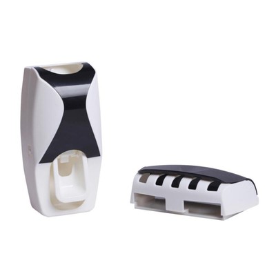  Automatic Toothpaste Dispenser Set Zahnbürstenhalter Staubdicht mit Super Wall