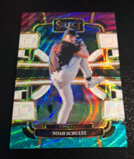 2024 SELECT BASEBALL CONCOURSE TRI-COLOR PRIZM SP #37 NOAH SCHULTZ CHICAGO L@@K!