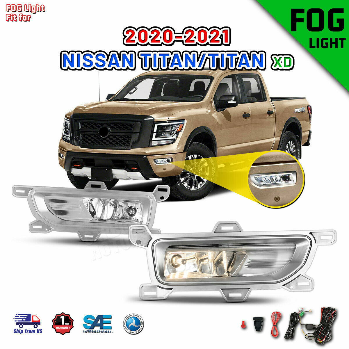 Bumper Kit | NISSAN TITAN XD S 2021 Bumper Kit | NISSAN TITAN XD S 2021
