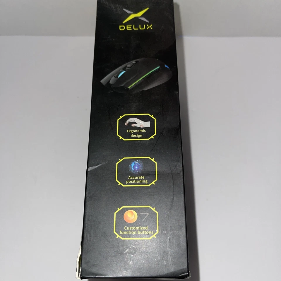 DELUX MOUSE WIRED GAMING MOUSE - Image 4 of 4