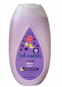 johnson's baby bedtime lotion