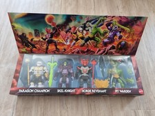 BATTLE FOR ETERNIA 4-PACK MOTU EXCLUSIVE MATTEL Masters of Universe SEALED MISB