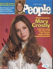 Mary Crosby Dallas Autographed Signed 8x10 Photo ACOA