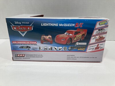 Disney Pixar Cars Lightning McQueen Jada 1 24 Scale RC Car W/turbo