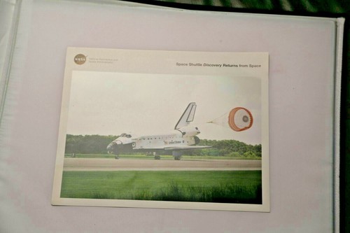 NASA SPACE SHUTTLE DISCOVERY RETURNS FROM SPACE PHOTO Lithographs - Picture 1 of 10