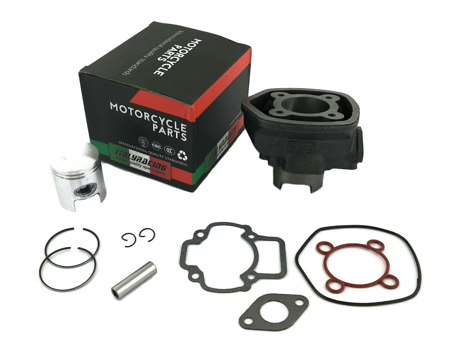 Cylindre kit 70ccm LC pour réparer la perte de compression Aprilia SR 50