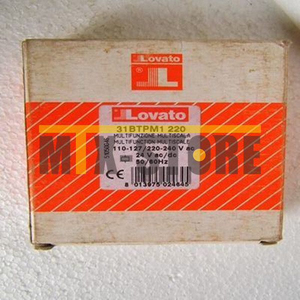 1PC New IN BOX LOVATO controller 31BTPM1 220 31BTPM1220 31BTPM1220