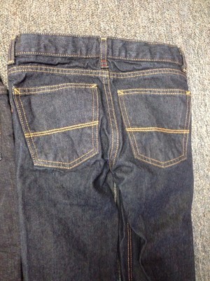 Jeans Arizona Total Girl Taille 6 - Design Cœurs Et étoiles, Rouge, Occasion