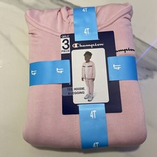 NWT Girls Pink CHAMPION 3 Piece Set Size 4T