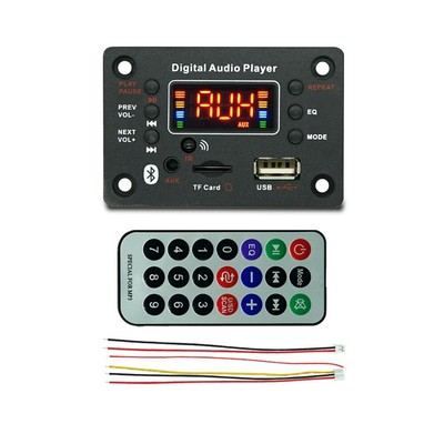 2X(MP3-Player-Modul Bluetooth-Kompatibel JQ- mit LeistungsverstäRker Decode1564