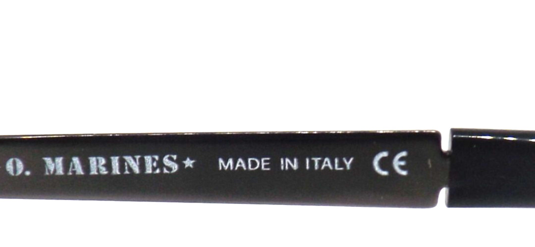 Men's Vintage 90s Rectangular Metal Sunglasses Original Marines image 4