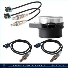 ✅For GMC Sierra 1500 SLE 5.3L 06-07 4pcs Oxygen o2 02 + Mass Airflow MAF Sensor