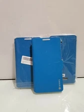 Lot of 3 NEW  A880 A889 Smays Genuine Leather Cell Phone Wallet Case Cover blue