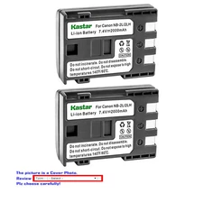 Kastar Replacement Battery for Canon NB-2L CB-2LW & Canon VIXIA HF R100 ZR300