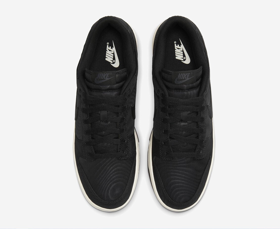 Size 11 - Nike Dunk Low Black Canvas for sale online | eBay