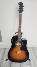 Epiphone J-45 Ec Studio Electro Acoustic In Vintage Sunburst + Hard Case