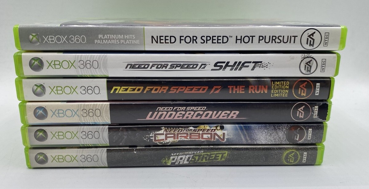 Xbox 360 Need for Speed Games Bundle - Undercover - Carbon