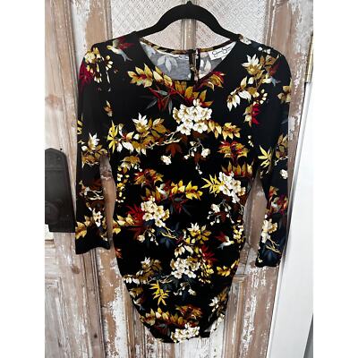 13専用 Women Jessica Simpson Maternity Top, Black, Floral, Size S, NWT | eBay