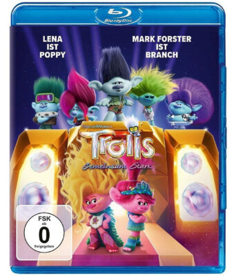 Blu-ray TROLLS - Gemeinsam stark - Der Kinofilm # DreamWorks # TOP! ++NEU
