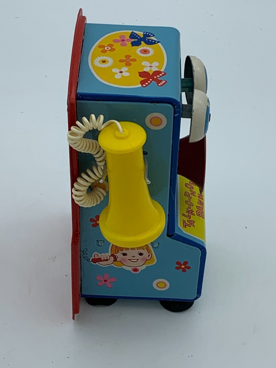 Vintage Tomy Mr Telephone Coin Bank - Japan - Rare - Works | eBay