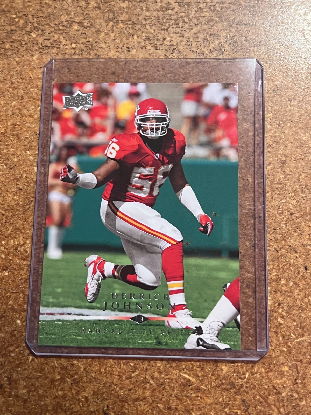 2008 Upper Deck Football # 93 Derrick Johnson