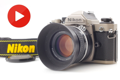 N MINT] Nikon New FM2/T FM2 T Titan Silver Film Camera Body Ai  