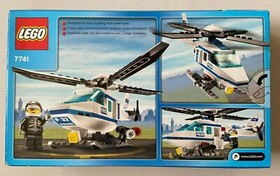 LEGO City Police Helicopter 7741 94 pcs New & Sealed