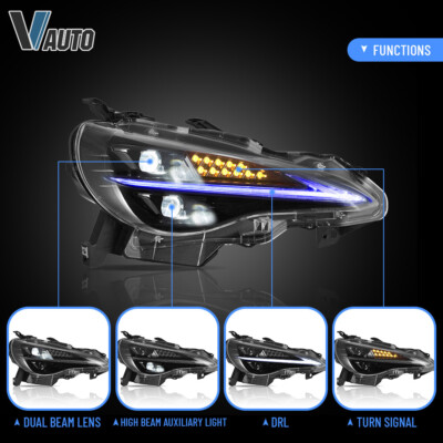 k　VLANDヘッドライト　86 BRZ 86 VLAND FT86 ハチロク BRZ ヘッドライト 流れるウィンカー搭載 4800