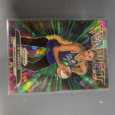 2022 Panini Prizm WNBA Fearless Liz Cambage Green Ice