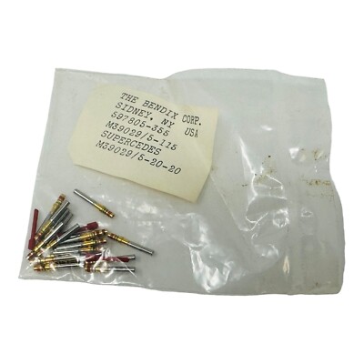 BENDIX M39029/5-115 CONTACTS NEW/UNUSED SURPLUS QTY 19pcs | eBay