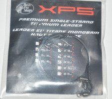 Bass Pro Shops XPS Titanium Leader 24" 50lb Rodamiento de Bolas Giratorio a Prueba de Dientes